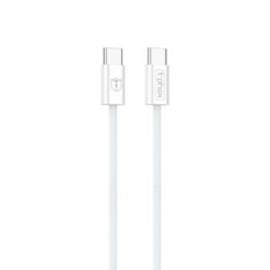T-PHOX CC15 SERIES USB-C/USB-C CABLE 60W 3A WHITE