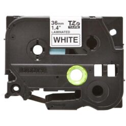 Alternative view of Brother Ribbon TZE261 / TZE-261 Black on White