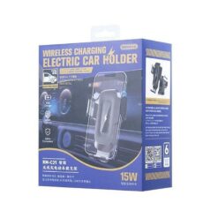 CAR HOLDER REMAX RM-C31 15W WIRELESS BLACK - Billede 4
