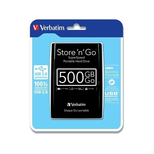 Verbatim 500GB Store'N'Drive