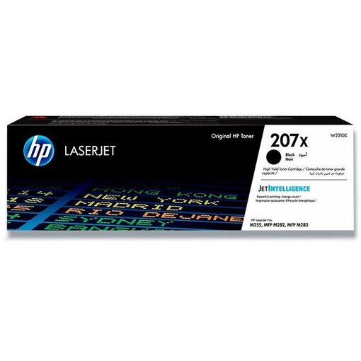 HP Toner Cart. W2210X (207X) LJ MFP M282nw/M283fdn/M283fdw black high capacity