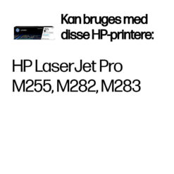 Alternative view of HP 207X Original LaserJet-tonerpatron, sort med høj kapacitet