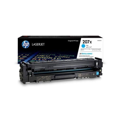 HP Toner Cart. W2211X (207X) LJ MFP M282nw/M283fdn/M283fdw cyan high capacity