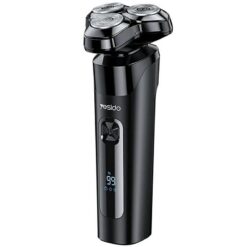 YESIDO Electric Shaver MG05 600mAh IPX7 + 3 Steel Blades, BLACK
