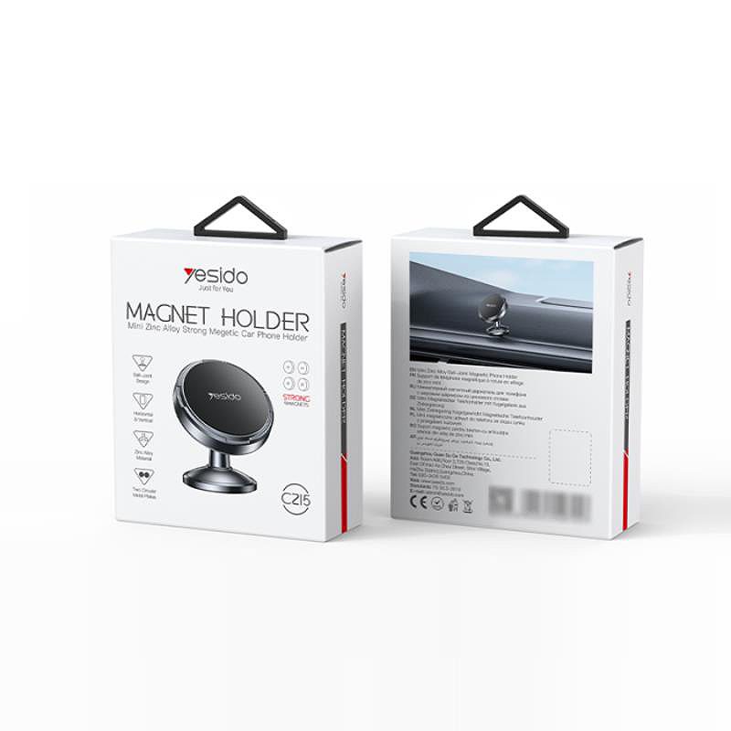 Alternative view of YESIDO MAGNETIC CAR HOLDER C215 BLACK