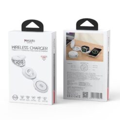 Alternative view of YESIDO INDUCTIVE CHARGER DS29 15W 5IN1 + ACCESSORIES SET WHITE