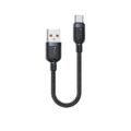 YESIDO CABLE CA131C 18W USB/TYPE-C 0,3M 2.4A BLACK