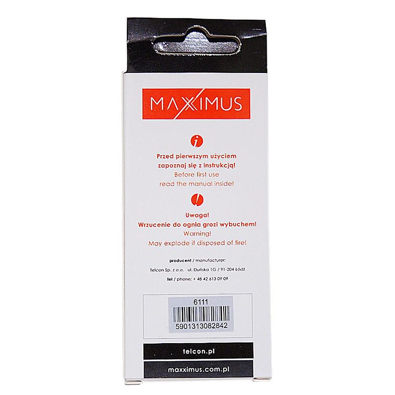 BAT. MAXXIMUS NOK 6111 1050 LION - Billede 5