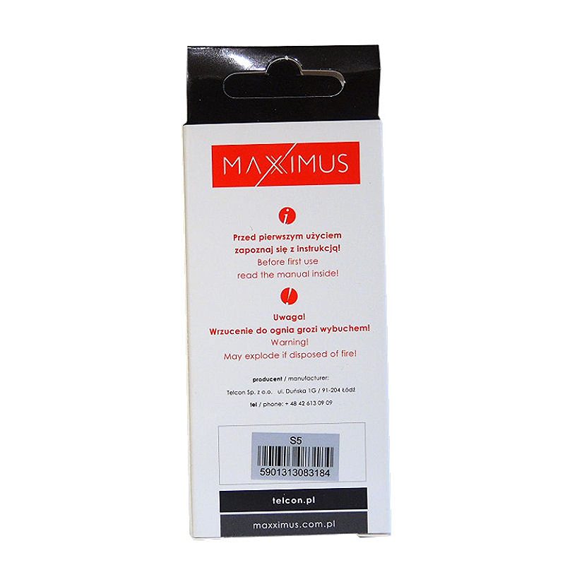 BAT. MAXXIMUS SAM G900 S5 3000 mAh - Billede 5