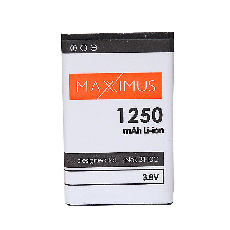 BATTERY MAXXIMUS NOKIA 3110C 1250mAh LI-ION BL-5C