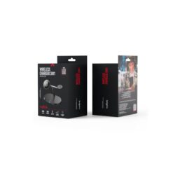 maXlife 3-i-1 trådløs oplader 15W Sort