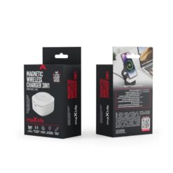 maXlife Magnetic Wireless Charger 3in1