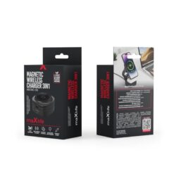 maXlife Magnetic Wireless Charger 3in1