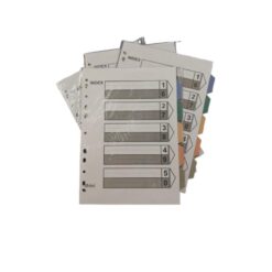 Faneblade 5 farver